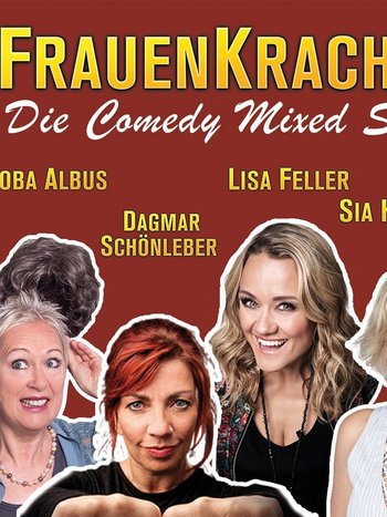 Link zur Veranstaltung Die Comedy Mixed Show mit Lioba Albus, Dagmar Schönleber, Lisa Feller & Sia Korthaus am 19.06.2024